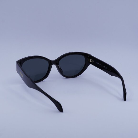 Versace VE4495D GB1/87 Sunglasses Black Cat Eye Frame, Dark Grey Lenses main image 4